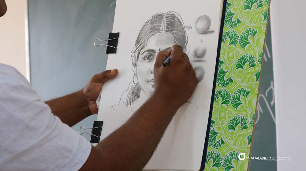 human anatomy sketching