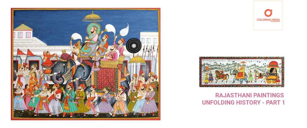 RAJASTHANI-PAINTINGS--UNFOLDING-HISTORY--PART-1_Coloring-India-Foundation